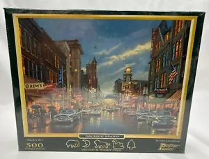 2012 "Parkersburg Memories” 500 pc. Jigsaw Puzzle by Dave Barnhouse New & Sealed - Picture 1 of 10