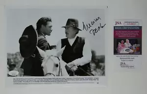 Gregory Peck Signed B&W 8x10 Promo Photo Old Gringo Autographed JSA COA - Picture 1 of 5