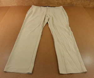 FootJoy Mens Size 42 x 32 Khaki Pro Tour Fit Straight Leg Golf Pants *Flaw - Picture 1 of 12