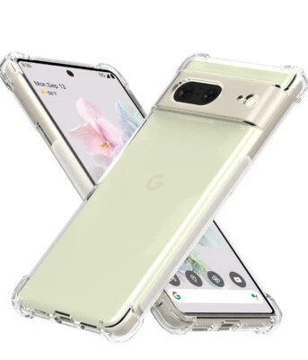 Funda para Google Pixel 7A - Transparente Transparente Delgada Antigolpes Estuche Cubierta Foto 1 de 4