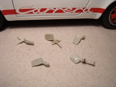 1/18 PORSCHE  5 RETROS MIRRORS  911  VROOM  FOR NOREV  AUTOART MINICHAMPS SCHUCO - Photo 1/4