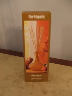 brand New Pier 1 Imports concentrated Reed Diffusser Set GINGERBREAD - Image 1 of 3