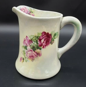 Antik AMERIKANISCHES CHINA CO Toronto Ohio Porzellan Blumenmuster Milchkrug USA - Bild 1 von 9