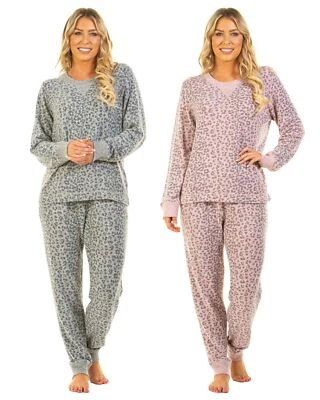 La Marquise Cloudknit Pyjamas Lush Leopard Long Sleeve Super Soft Pyjama Set