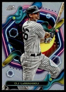 2023 Topps Cosmic Chrome DJ LEMAHIEU REFRACTOR #116 YANKEES - Picture 1 of 2