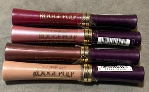 Loreal Rouge Pulp flüssiger Lippenstift Farbe Menge 4 verschiedene Farben L'Oréal NEU - Bild 1 von 4