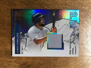 2022 Panini Capstone Jeimer Candelario Peak Jersey