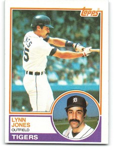 1983 Topps #483 Lynn Jones NM+++ Tigers ID:252418