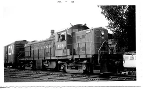 25C070 RP 60er Jahre SOO LINE RAILROAD ALCO RS1 LOK #404 - Bild 1 von 1