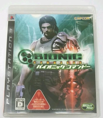 PS3 PlayStation 3 Bionic Commando Japanese Games With Box Tested Genuine - Image 1 of 3