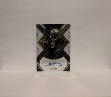 NFL A.T Perry 2023 Select Rookie Signatures White Lazer RC Auto 19/25 #RS-ATP