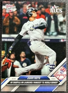 2024 Topps NOW Juan Soto #855 New York Yankees 10 Inning HR to World Series - Bild 1 von 2