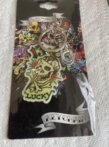 NUEVO Llavero Ed Resistente Muerte o Gloria Calavera Nuevo Envío Gratuito - Imagen 1 de 1