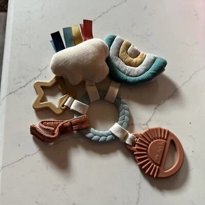Itzy Ritzy Bitzy Bespoke Jingle Baby Travel Toy Rattle Cloud 0 months+ - Picture 1 of 6