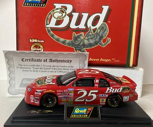 1997 Revell NASCAR #25 Ricky Craven Bud Louie Monte Carlo Diecast 1:24. - Picture 1 of 2