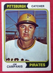 1974 Topps Jim Campanis #513 (Pirates) NM Near Mint - Picture 1 of 2