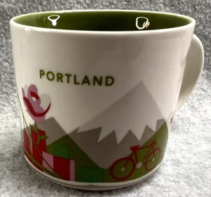 2017 Starbucks PORTLAND You Are Here Collection 14 oz Coffee/Tea Mug - EUC - Picture 1 of 8