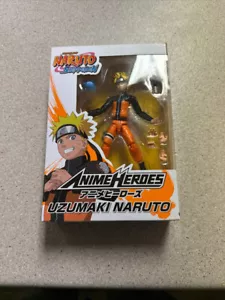Bandai Anime Heroes Naruto Shippuden Uzumaki Naruto 6" Action Figure. NEW - Picture 1 of 4