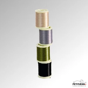 Marc Petitjean Split Thread 4 Pack One each Black/Grey/Tan/Olive (MPSTS) - Picture 1 of 5
