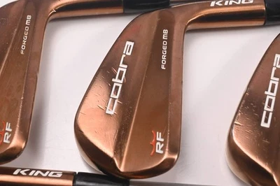 Cobra King RF Forged MB Kupfereisen / 4-PW / Stiff Flex KBS Tour C-Taper 120 - Bild 1 von 4