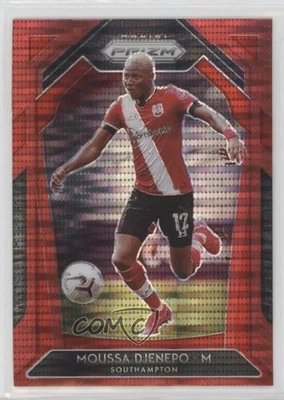 2020-21 Panini Prizm Premier League Retail Red Pulsar Prizm Moussa Djenepo #87 - Image 1 of 2