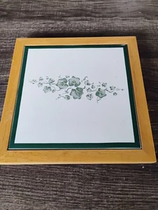 CORELLE COORDINATES CALLAWAY TRIVET OR WALL DECOR GENTLY USED FREE USA SHIPPING - Picture 1 of 3
