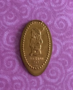 Disney Pressed Penny Dwarfs Bashful 7 of 7 - Picture 1 of 1