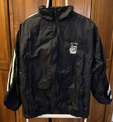 Vintage Charles River Apparel Jacket Medium  Zip Pockets Lined UConn - Image 1 of 4