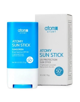 Protector solar ATOMY Sun Stick SPF50+ PA++++ 15 g protección UV cosméticos coreanos Foto 1 de 4