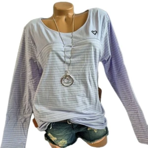 Shirt alife and kickin Damen Flieder Langarm S bis XXXL Oberteil (6 052) NEU - Bild 1 von 14