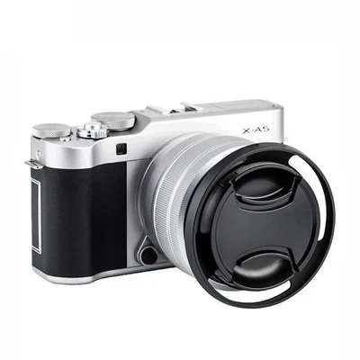 Metal Tilted Vented Lens Hood for Leica M Leica R Leitz Voigtlander Sony Fuji - image 1 of 3