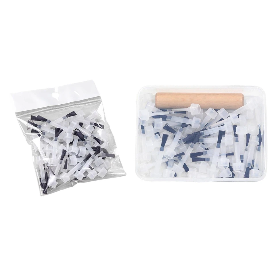 50x Nail Polish Replacement Brush Practical for Salon Home - Bild 1 von 1