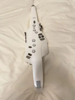 Roland Aerophone AE-10 White Digital Wind Synthesizer Instrument Keyboard Sax - Bild 1 von 2