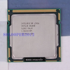 Free shipping Intel Xeon L3426 CPU 1.86 GHz LGA 1156/H1 (SLBN3) CPU Processor - Picture 1 of 1
