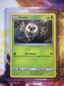 SM Promos #SM01 Rowlet Mp - Picture 1 of 2