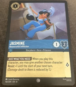 Lorcana Jasmine resourceful infiltrator foil - Picture 1 of 1