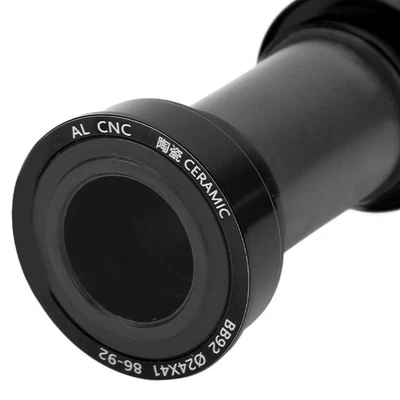 LeBycle BB92 Press-Fit Ceramic Bottom Bracket For Road MTB Black - Image 1 of 4