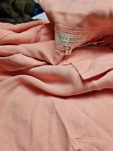 Seitennaht - ärmelloses Staubmantelkleid - rosa - 2X - Bild 1 von 3