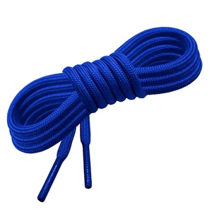 Round ROYAL BLUE Athletic SHOE LACES 18 24 30 38 42 48 57 63 in Sneaker Strings - Picture 1 of 1