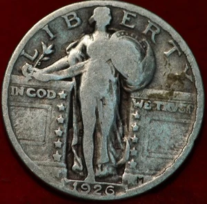 1926 Philadelphia Mint Silver Standing Liberty Quarter - Picture 1 of 2