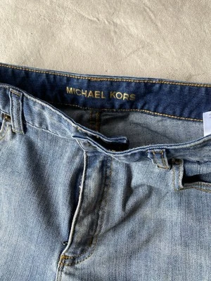 Michael Kors牛仔裤女式牛仔紧身5口袋RN1118 — 第 1/4 张图片