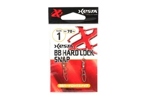 Xesta BB Hard Lock Snap Swivel Size 1 70 lb , 2 pieces (1775) - Picture 1 of 6