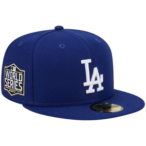 Hombre New Era Royal Los Angeles Dodgers 2020 Serie Mundial Equipo Color 59FIFTY - Imagen 1 de 6