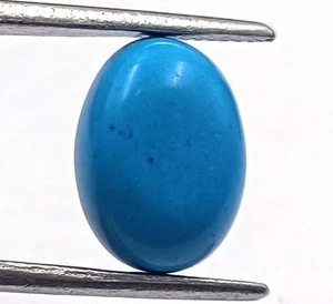 Piedra preciosa suelta corte 14x5 mm turquesa azul natural certificado IGL 6,60 quilates 5ANX - Imagen 1 de 10