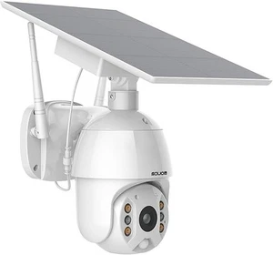 Solar Powered Security Camera Indoor/Outdoor Wireless - New - Free Shipping - Picture 1 of 7