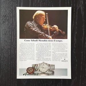 1992 Rolex Day Date ref. 18039 - Original AD Advertising Pubblicità Vintage - Foto 1 di 1
