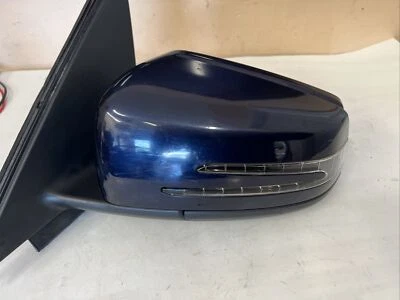 Espejo retrovisor delantero izquierdo puerta azul mercedes w204 c250 c300 12-14 890 Foto 1 de 4