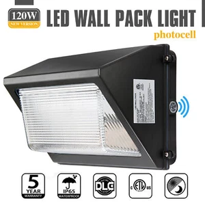 Commercial and Industrial Security Lighting Led Wall Pack Flood Light 120W 5000K - Picture 1 of 11