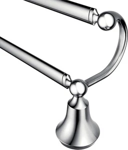 Moen CSI YB5222CH Wynford Toallero Doble, Toallero Baño Cromo 24" - Imagen 1 de 1