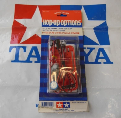 NEW Unused 53114 Tamiya Hop-Up Options R/C Brake Light Set (7.2V) - Image 1 of 4